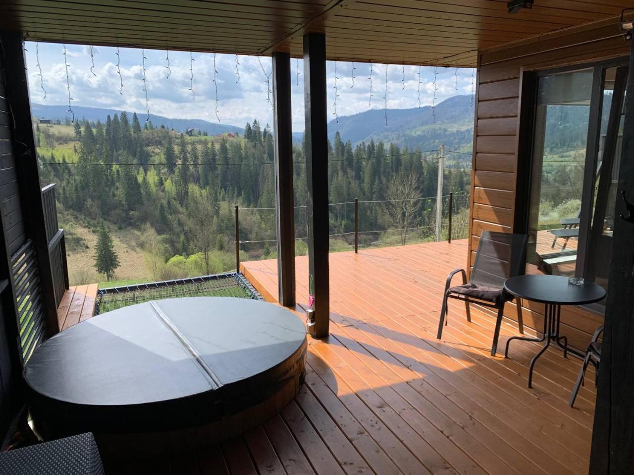 Ecottage котедж для двох у горах Славское Экстерьер фото